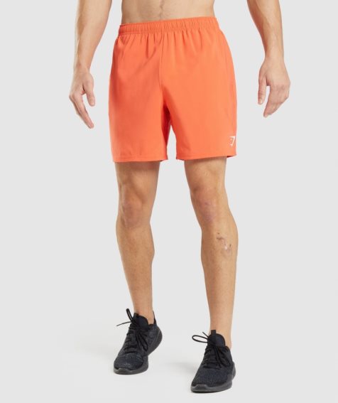 Men's Gymshark Arrival Shorts Orange | CA DN710A